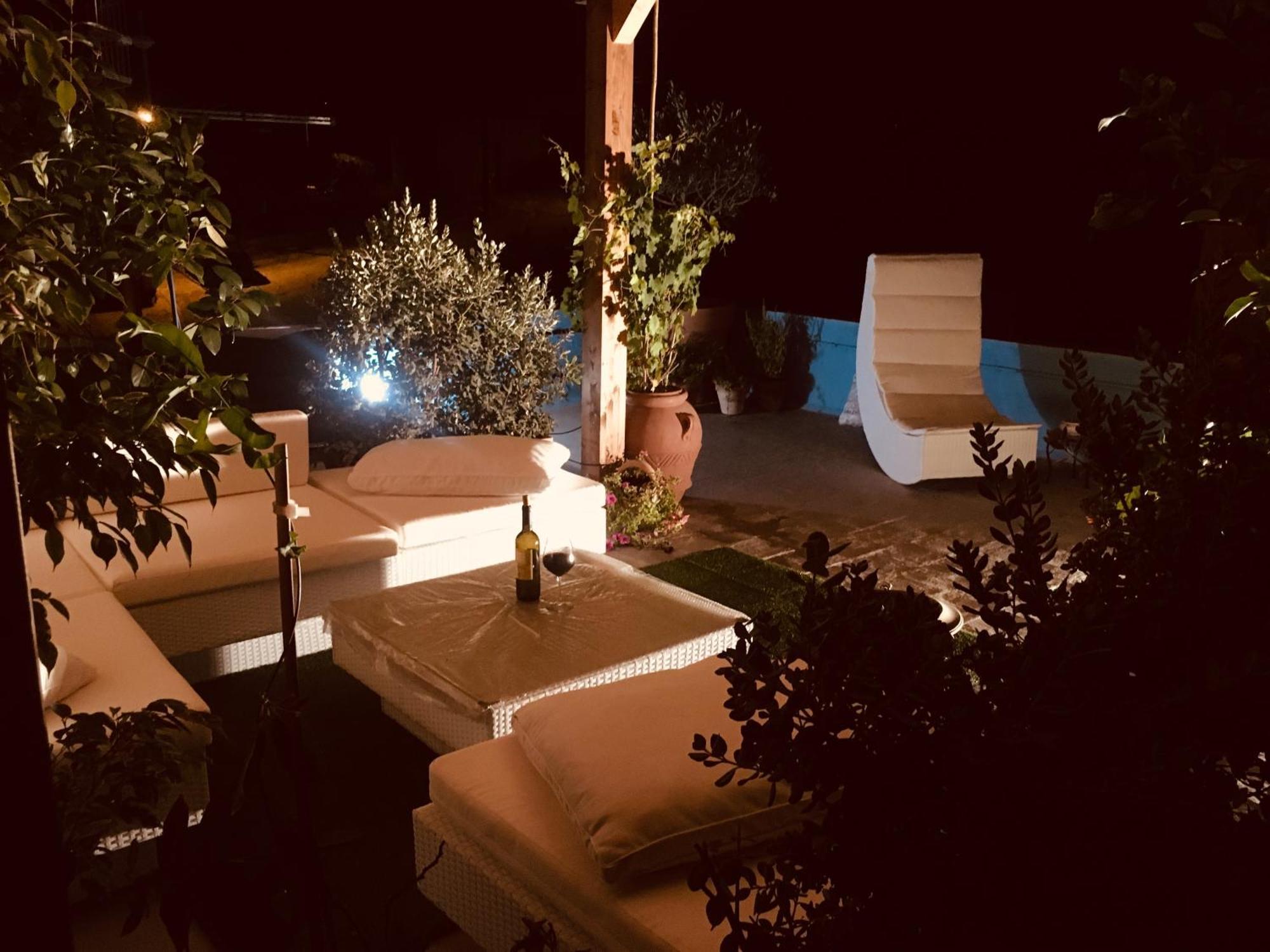 Terrazzo Esclusivo Con Zona Solarium Da 200 Mq Lägenhet Valderice Exteriör bild